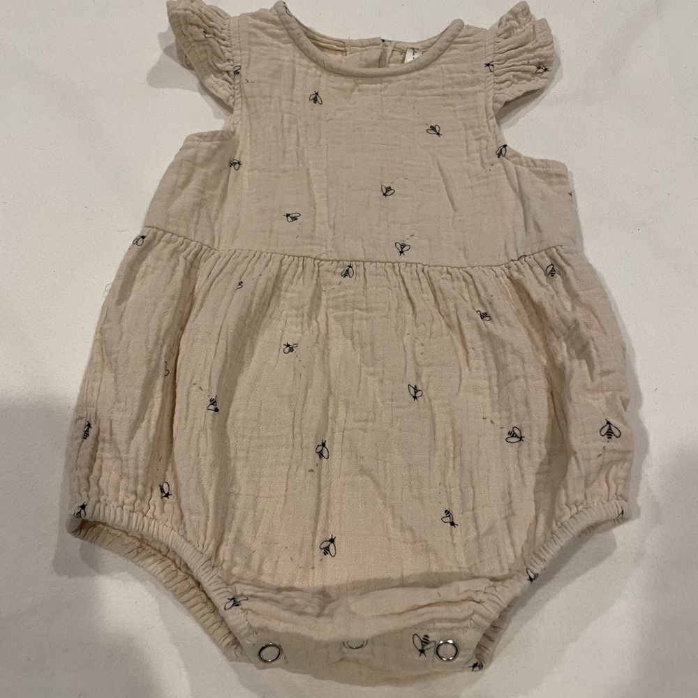 Bundle of 2 Rylee + Cru Rompers, Amelia and June, 6-12 months